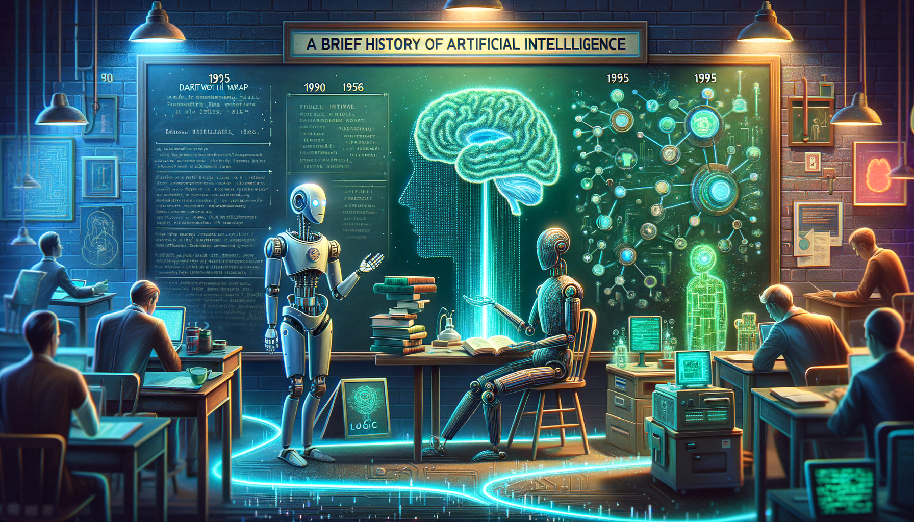 Cover image for A Brief History of Artificial Intelligence